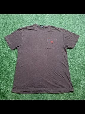 Ice Cream Pocket T Shirt Mens Size L Gray Short Sleeve Streetwear Tee